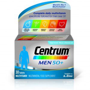 Centrum Men 50+ Multivitamins 30