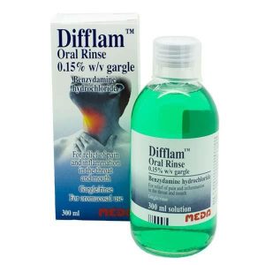 Difflam Oral Rinse 0.15% Gargle