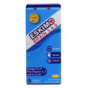 Eskimo Brainsharp Omega 3 6 9 & Co Q10 Capsules