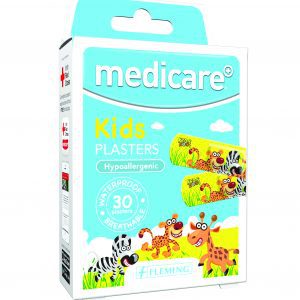 Medicare Kids Plasters Hypoallergenic Zoo