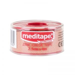 Meditape Stretch Zinc Oxide Tape 2.5 cm x 4.5m