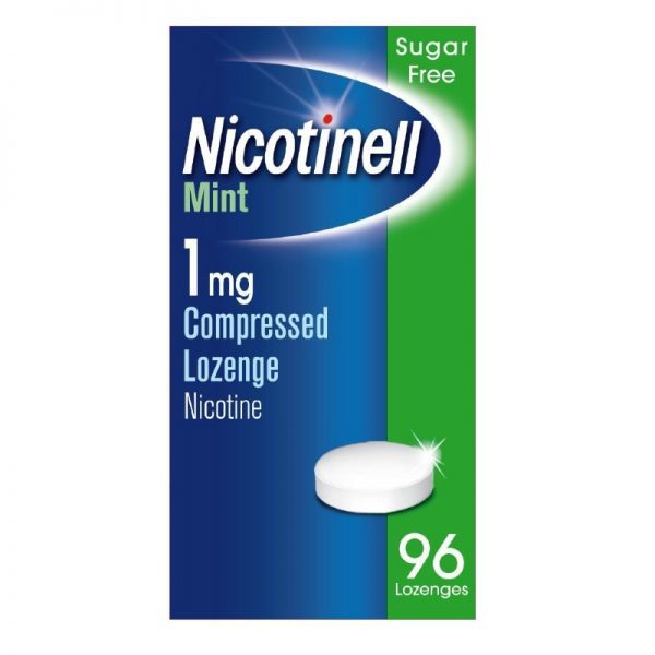 Nicotinell 1mg Mint Lozenge 96's Expiry Date 07/25