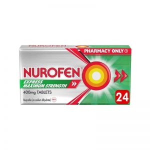 Nurofen Express Maximum Strength 400mg Tablets 24s (Ibuprofen)