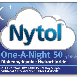 Nytol One-A-Night 50 mg Tablets 20s (Diphenhydramine)
