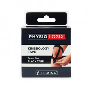 Physiologix Kinesiology Tape 5x5cm Black