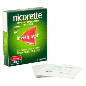 Nicorette Invisi 15mg/16hours Transdermal Patch