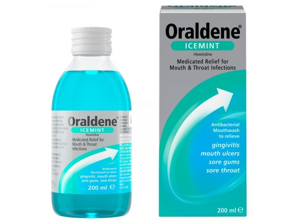 Oraldene Icemint 0.1% Gargle/Mouthwash 200ml