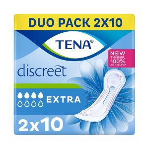 Tena Discreet Extra Duo Pack