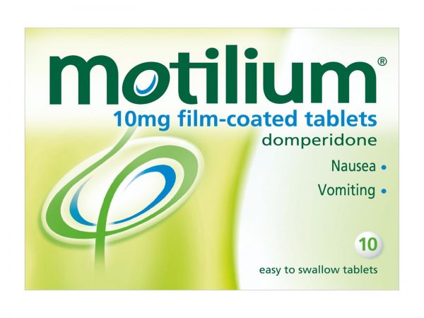 Motilium 10mg Film-Coated Tablets (Domperidone) 10