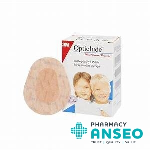Opticlude Eye Patches Junior 6.3X4.7cm