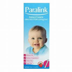 Paralink Paracetamol 120mg/5ml Oral Solution