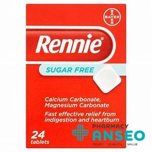 Rennie Sugar Free Chewable Tablets