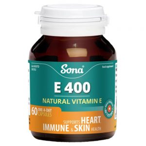 Sona Vitamin E 400 60 Tablets