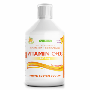 Swedish Nutra Vitamin C & Vitamin D3 500ml