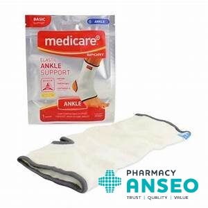 Physiologix Elastic Ankle Support Large
