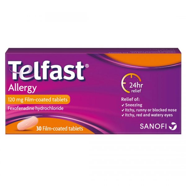 Telfast allergy tablets
