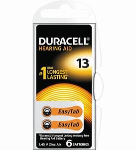 Duracell DA13 Hearing Aid Batteries
