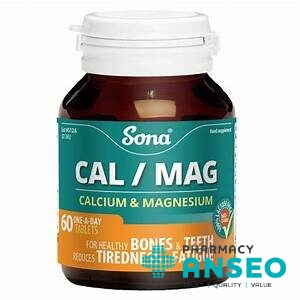 Sona Calcium & Magnesium 60 Tablets