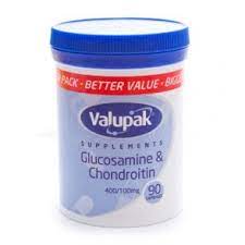 Valupak Glucosamine & Chondroitin 400mg/100mg