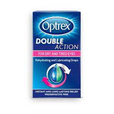 Optrex Double Action For Dry and Tired Eyes Drops 10ml