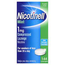 Nicotinell Mint 1mg Compressed 144 Lozenges